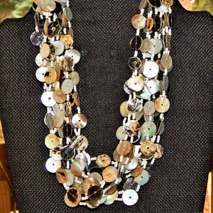 The Mother of Mother of Pearl Necklace